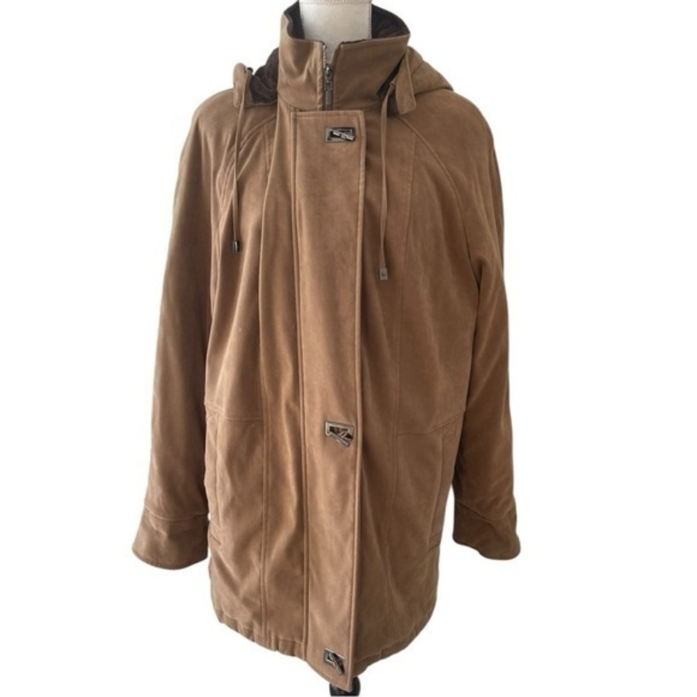 🔹 Elegant Fleet Street LTD. Hooded Coat - Your Winter Essential! 🔹